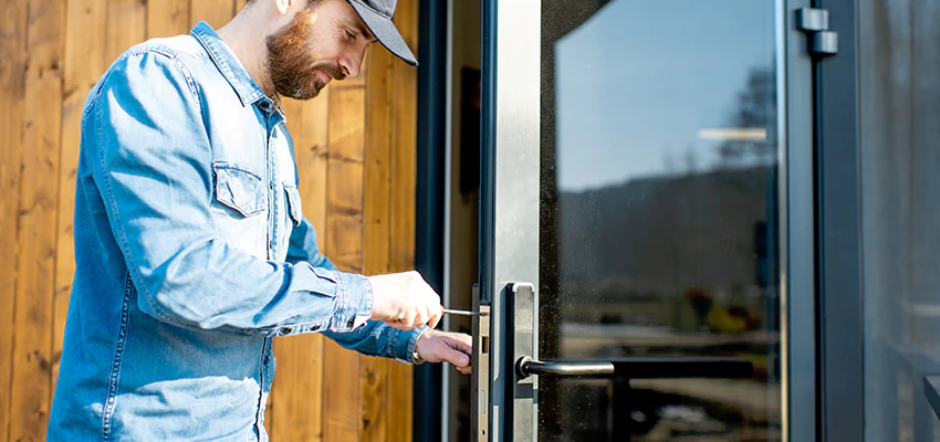 Frameless Glass Storefront Door Locks Replacement in Pacific Grove, CA